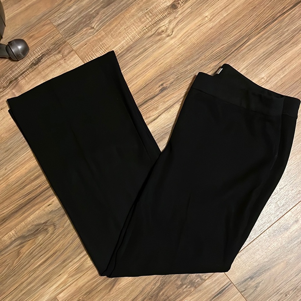 Nine West Suit Separates Wide Leg Slacks Gem